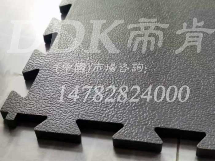 535*535mm超厚耐压地板10mm卡扣工业地胶载重地板DDK-Inca